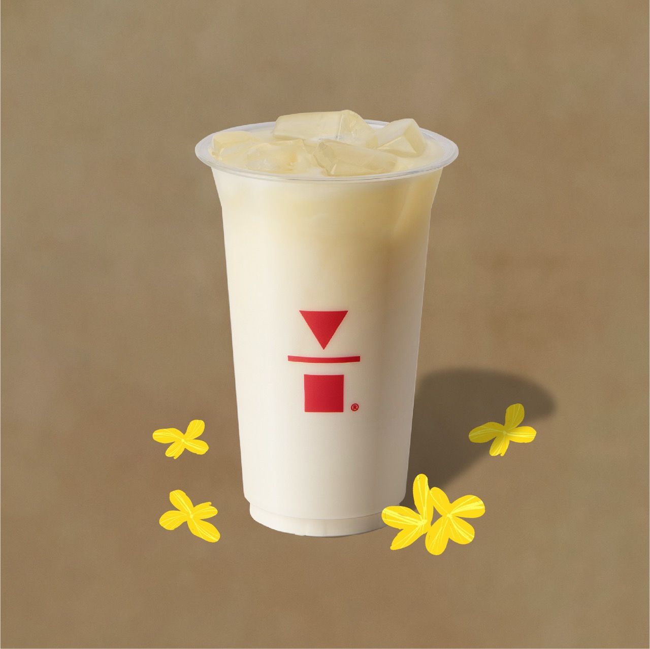 桂花酪酪冰奶