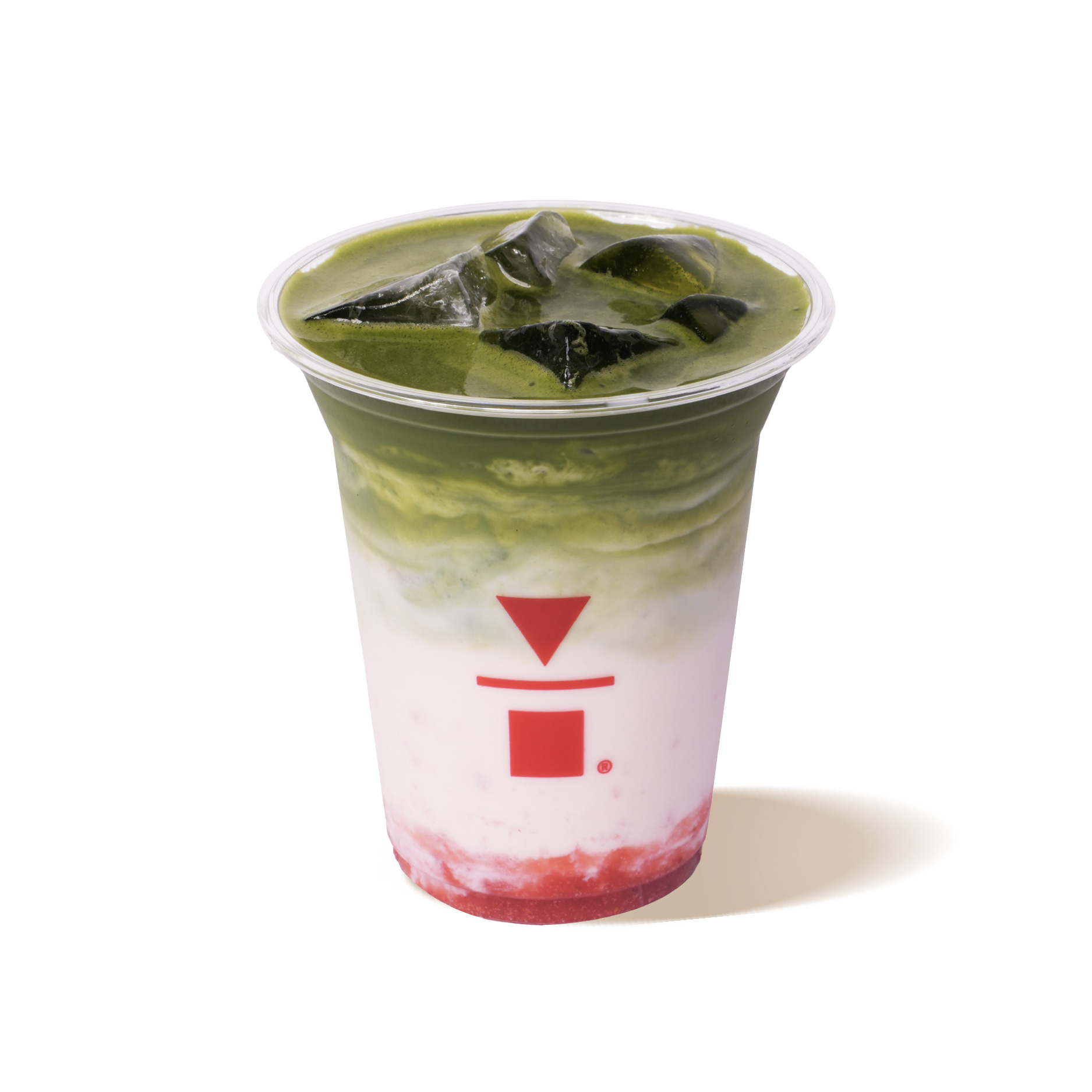 野草莓抹茶拿铁