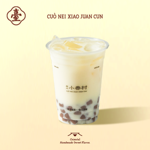 红豆芋圆鲜奶绿
