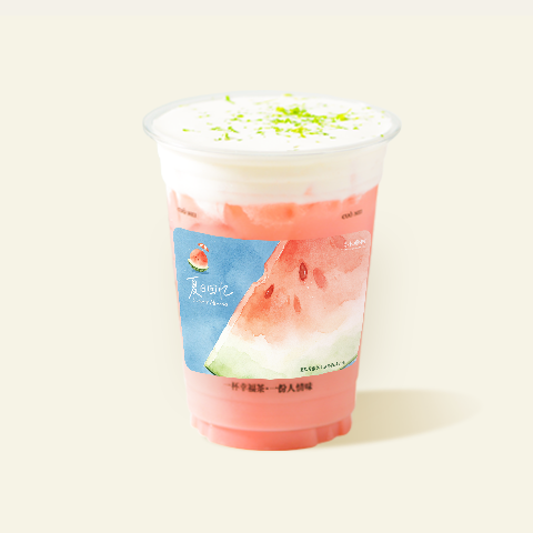 冰酪西瓜打奶