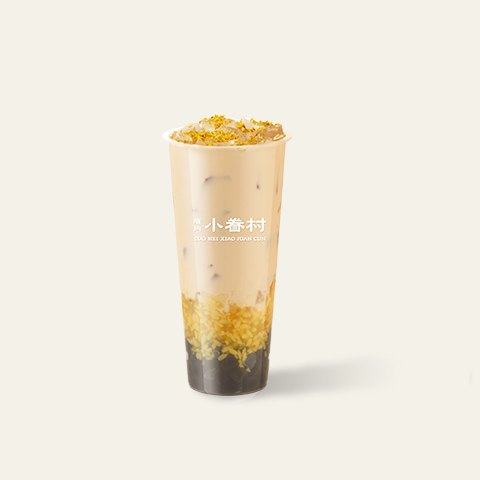 桂花酒酿鲜奶茶