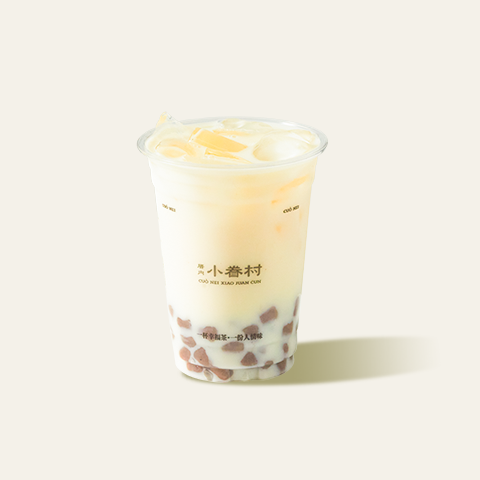 红豆芋圆鲜奶绿