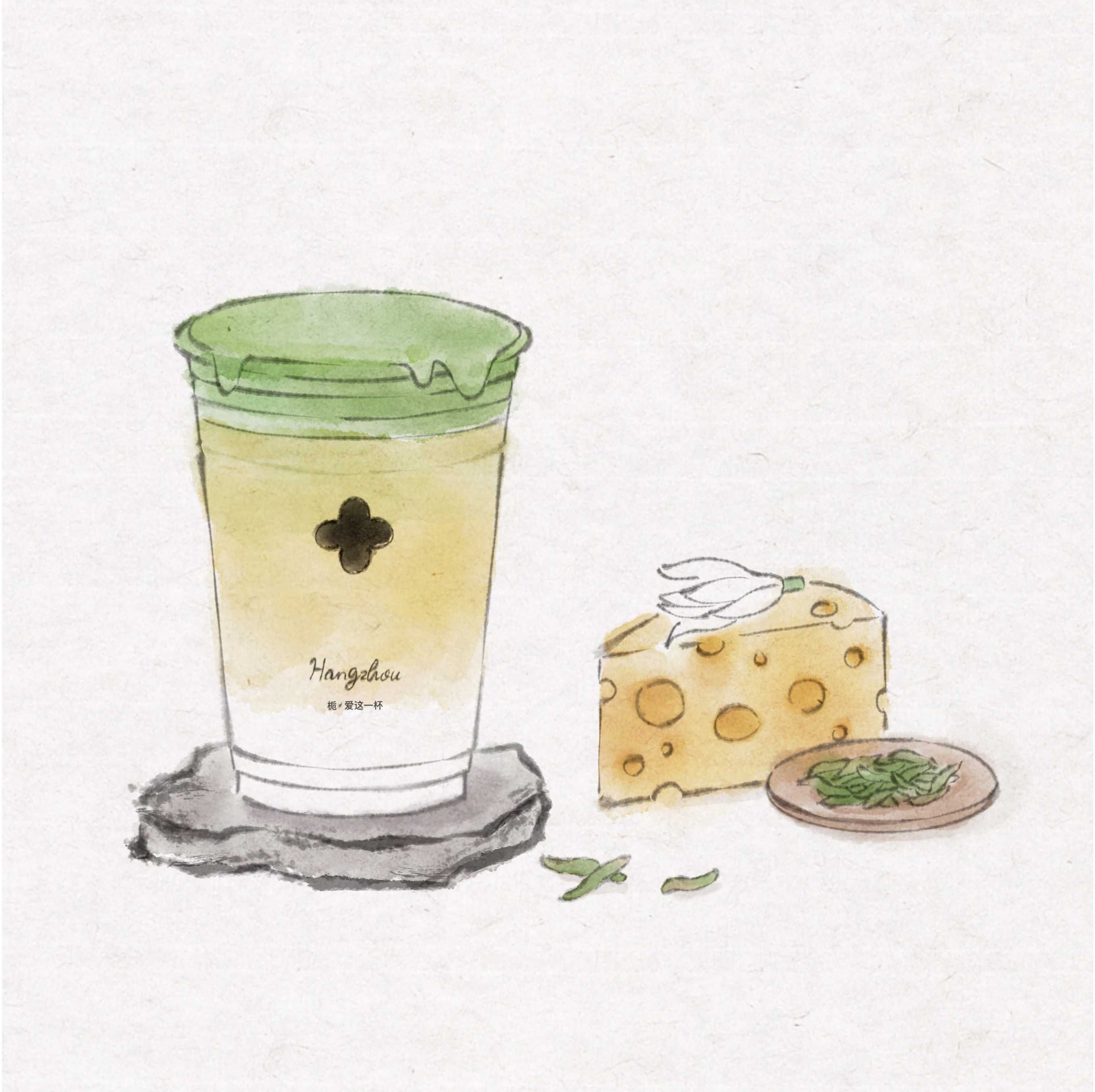 马斯卡彭·白兰抹茶酪