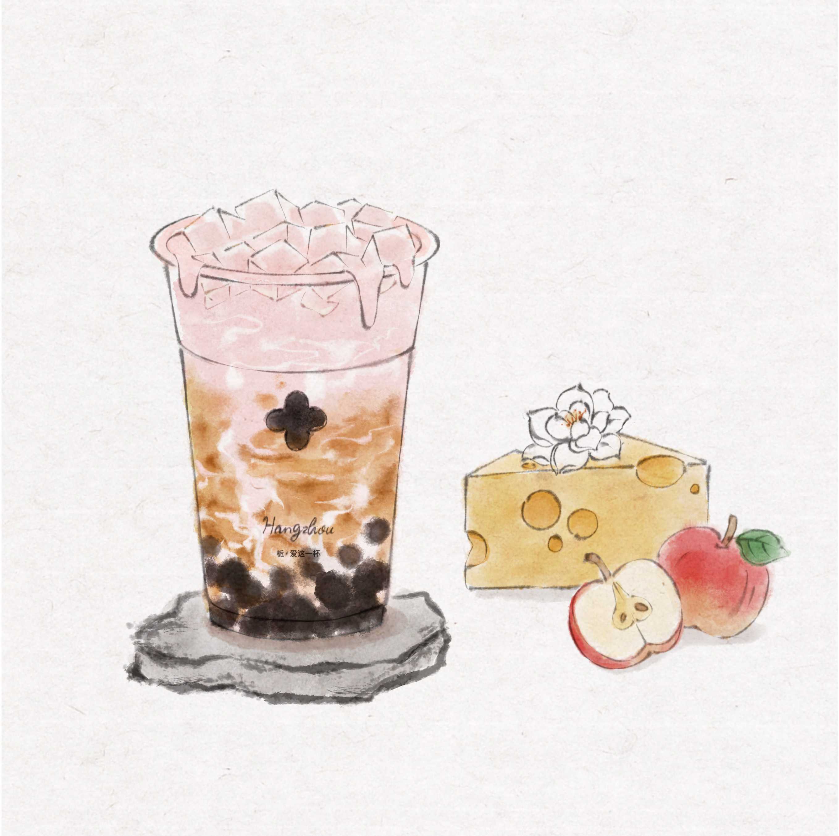 宝珠苹果咸法酪