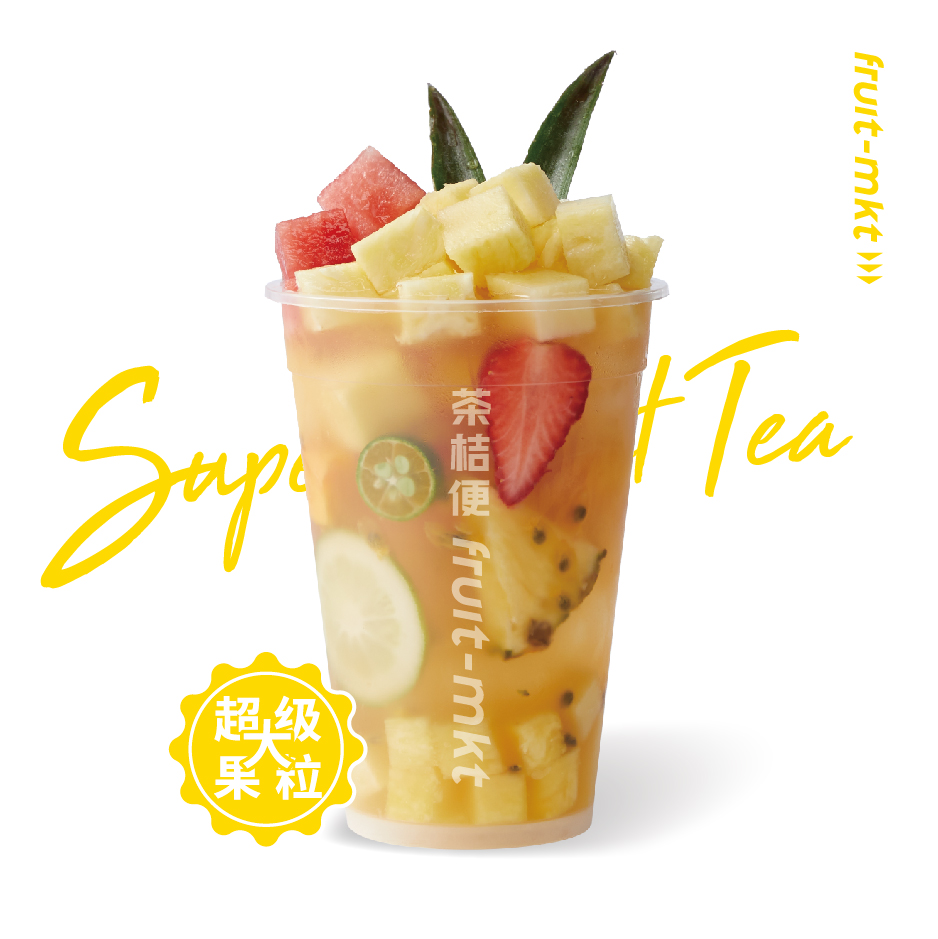 青柠凤梨大果粒