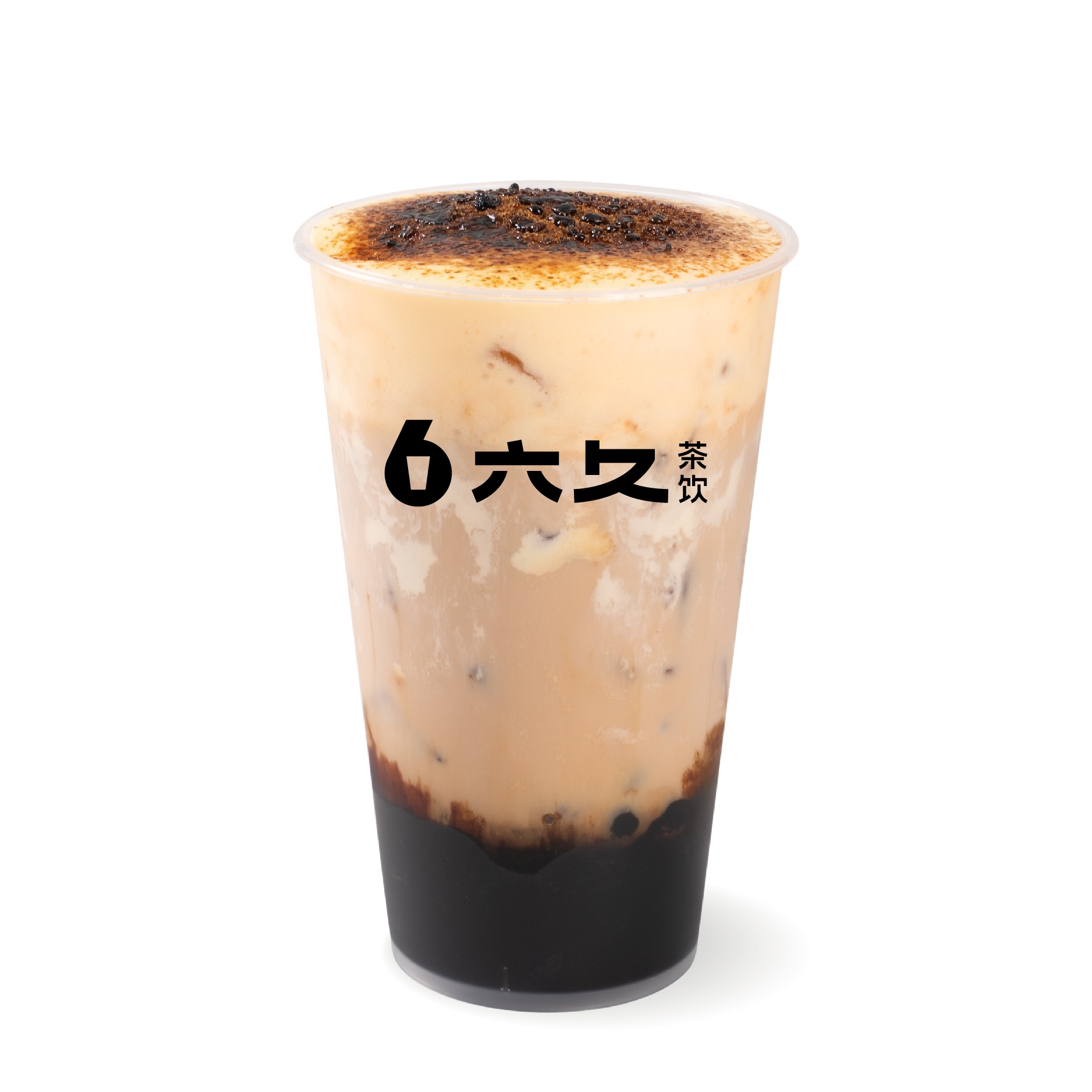 手作炙烤布蕾珍奶