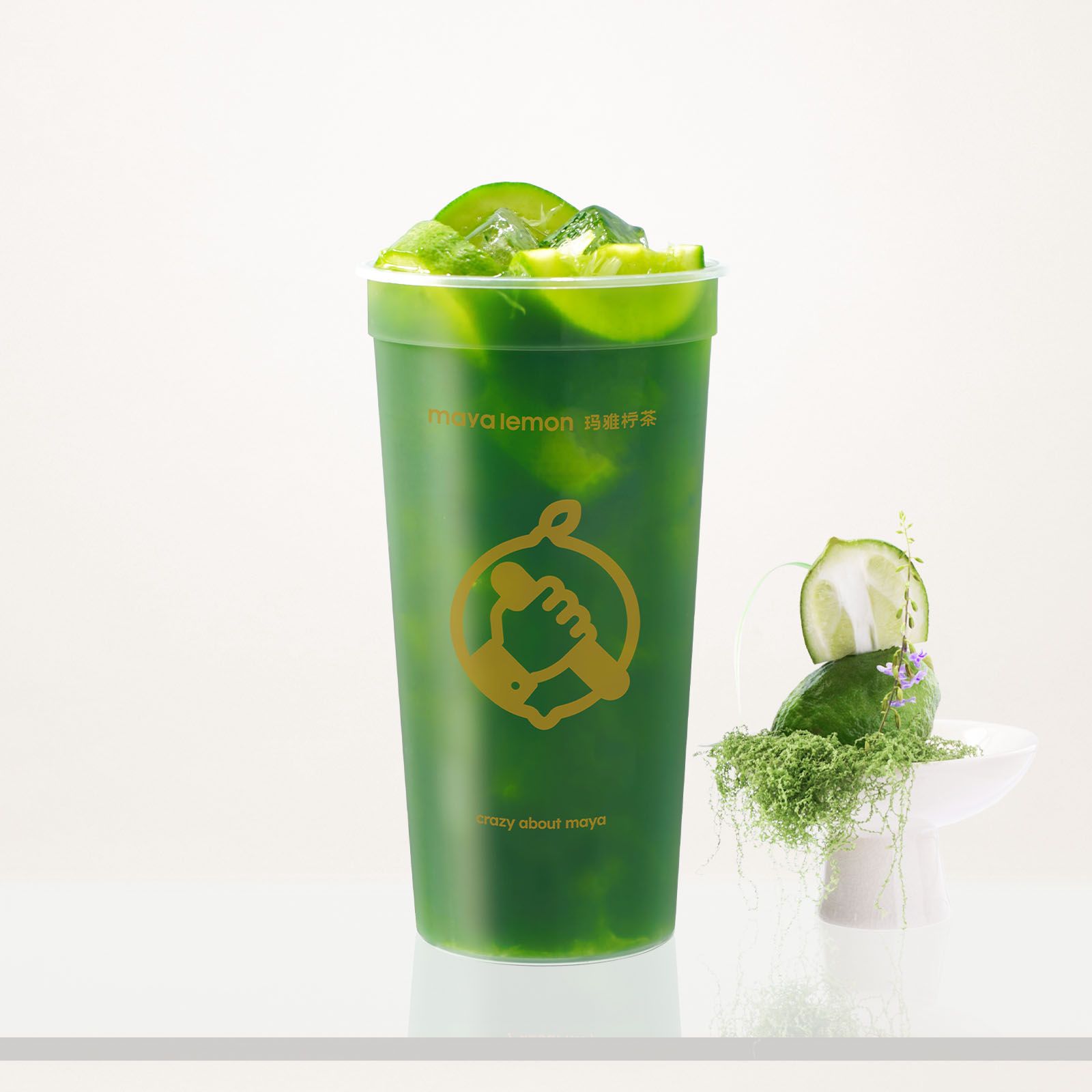 手打泰绿柠檬茶