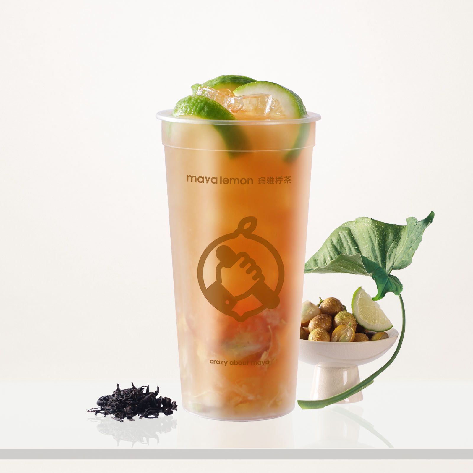 黄皮神柠檬茶