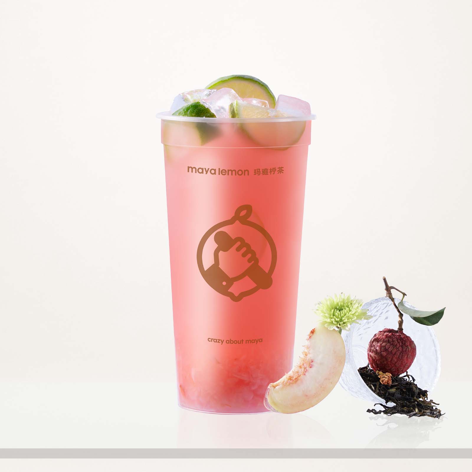 荔枝桃桃柠檬茶