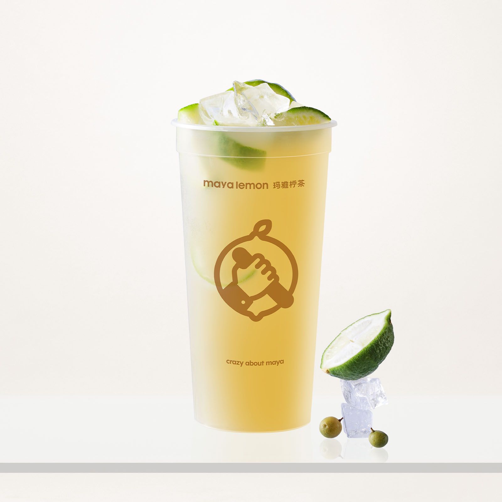 冰爽山黄皮柠檬茶