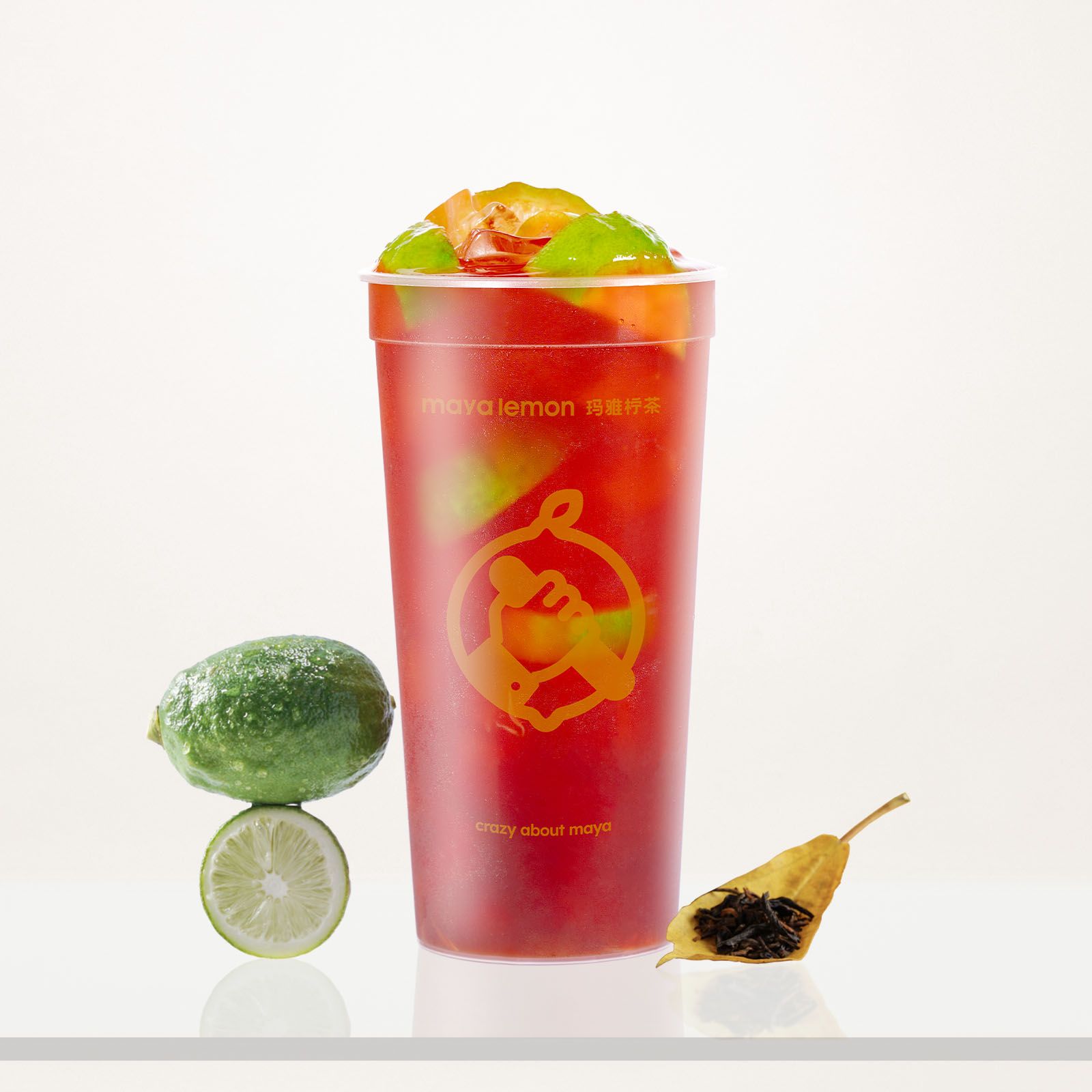 手打泰红柠檬茶