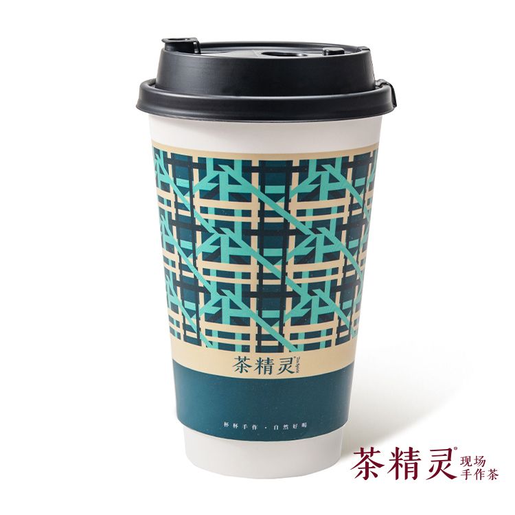 抹茶茉莉轻乳茶