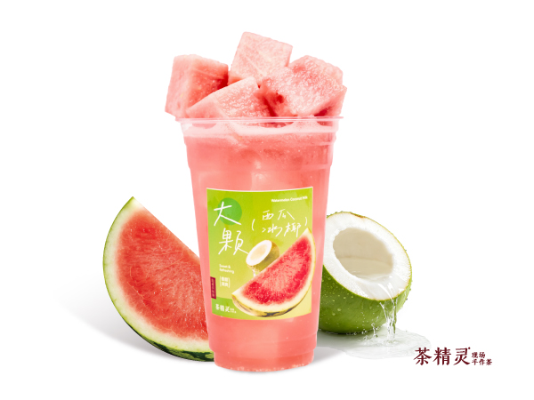 大颗西瓜冰椰