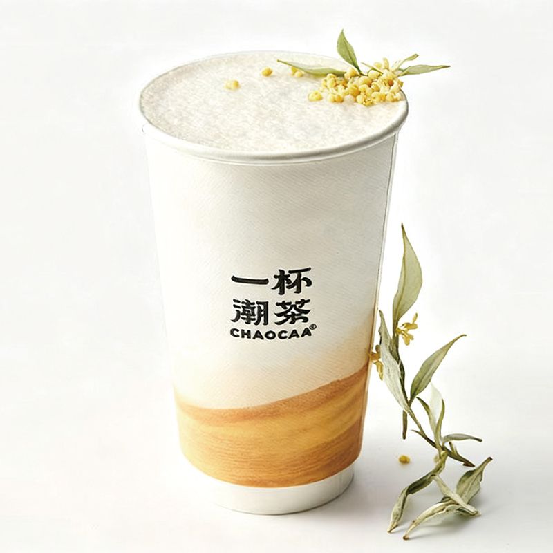 桂花白茶（桂花白茶鲜奶茶)