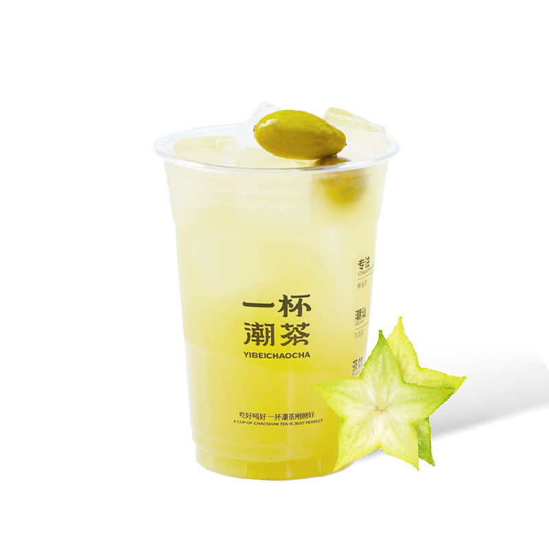 杨桃橄榄冰茶