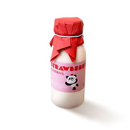惊天草莓牛乳