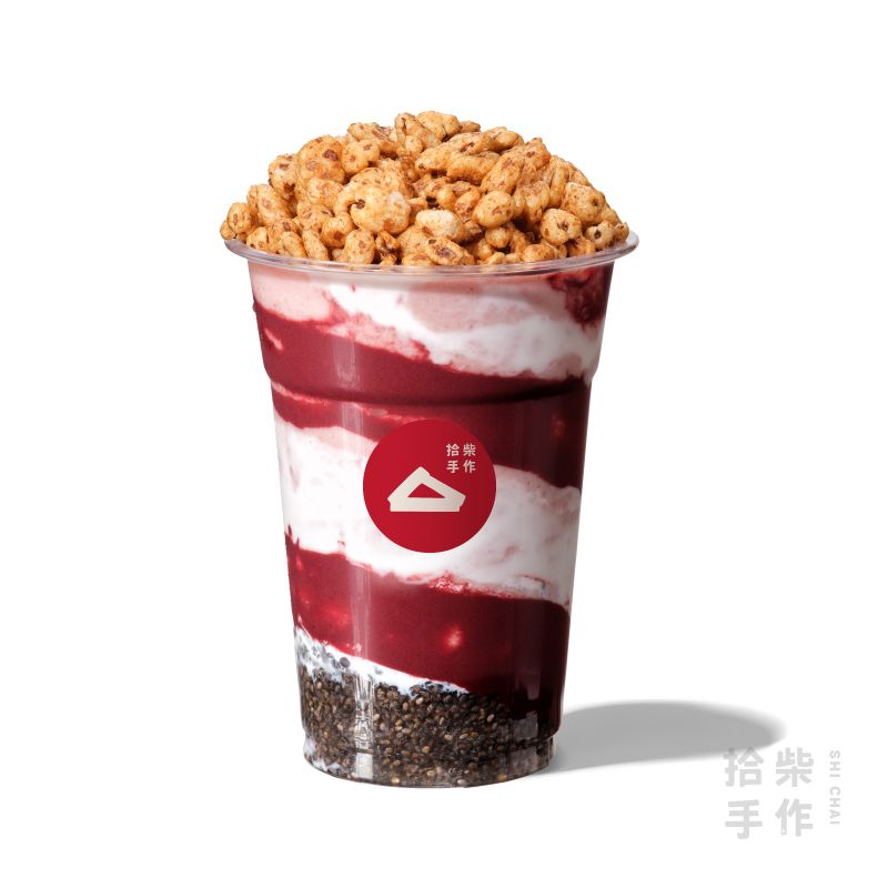 超能谷物蓝莓黑加仑综合莓果奶昔