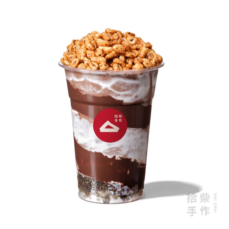 超能谷物比利时可可海盐生椰奶昔
