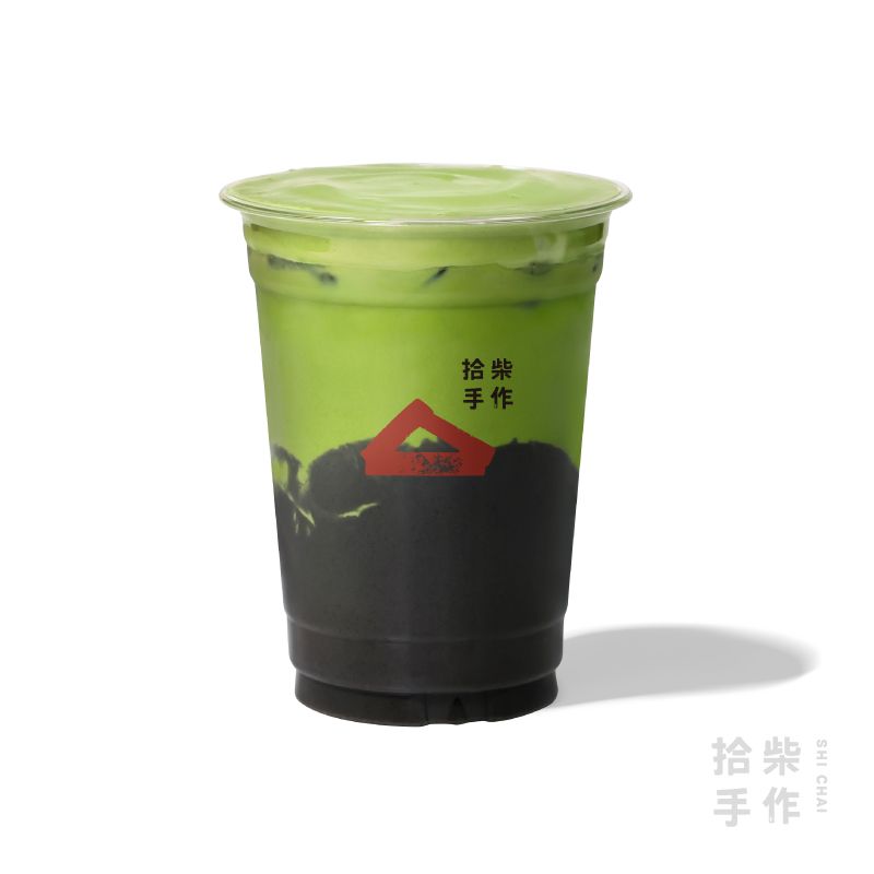 径山抹茶熬芝麻糊