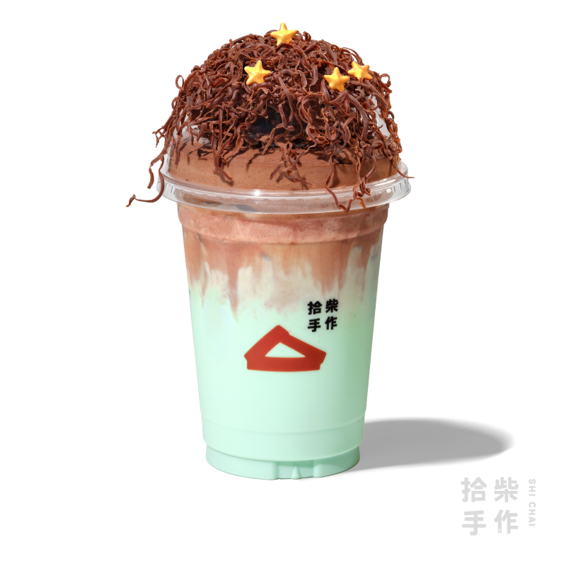 瀑布软心薄巧冰奶