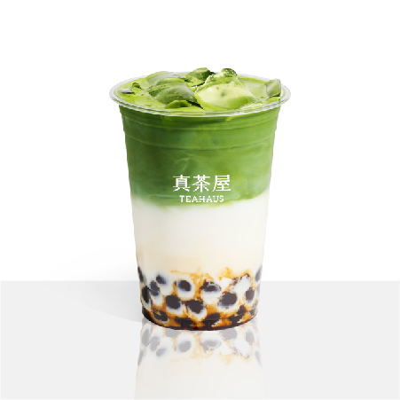 真紅糖珍珠抹茶
