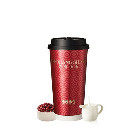红豆鲜奶茶