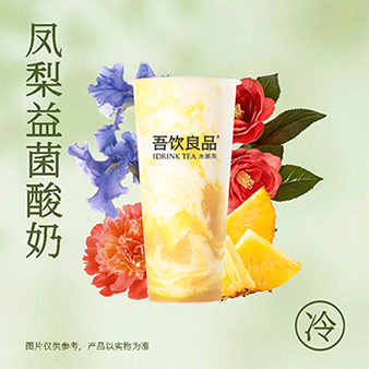 凤梨益菌酸奶