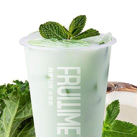 薄荷椰奶