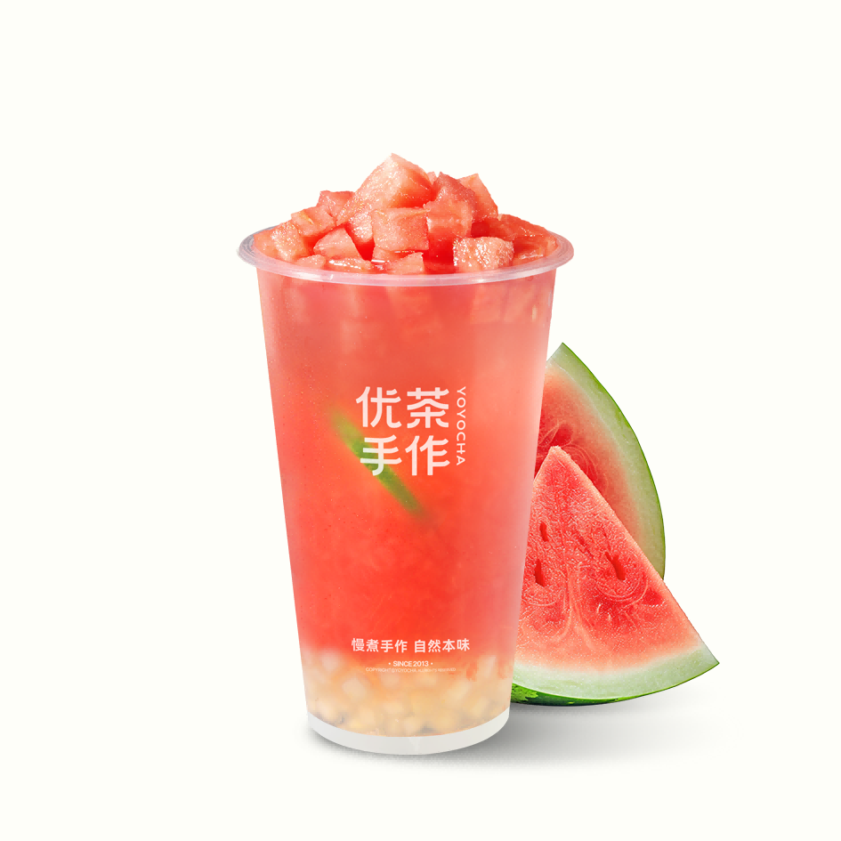 西瓜茉莉冰茶