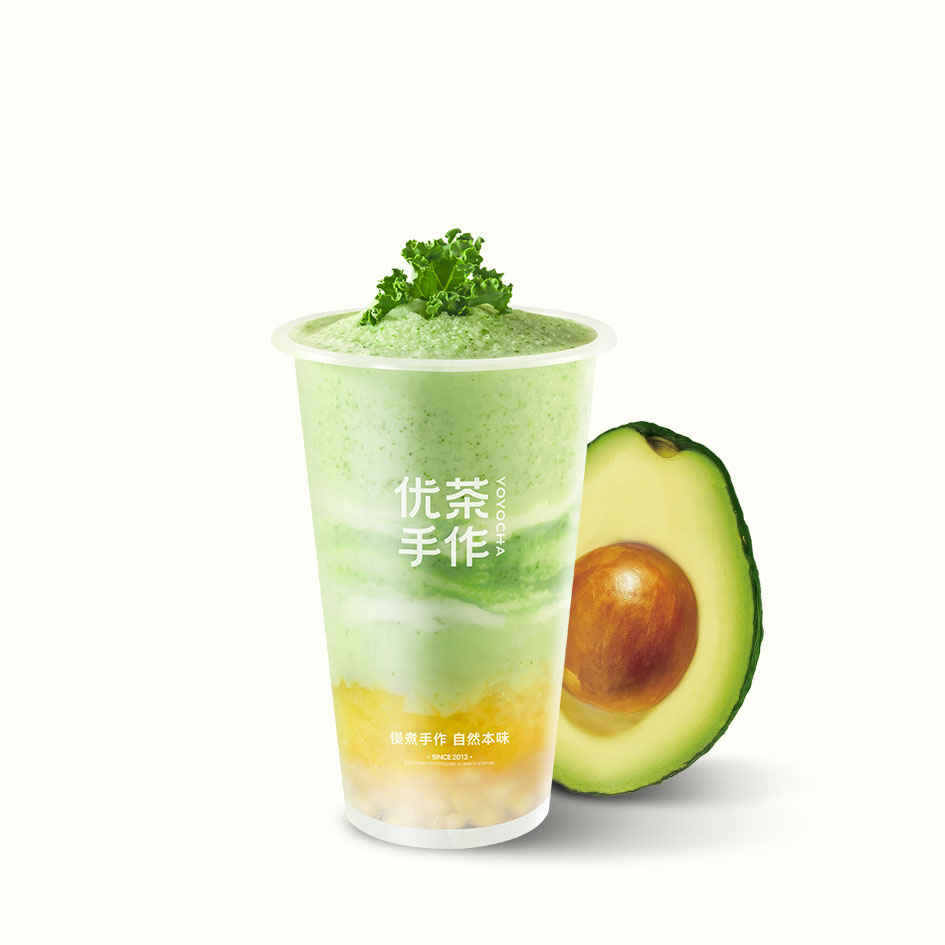 糯香牛油果輕奶昔