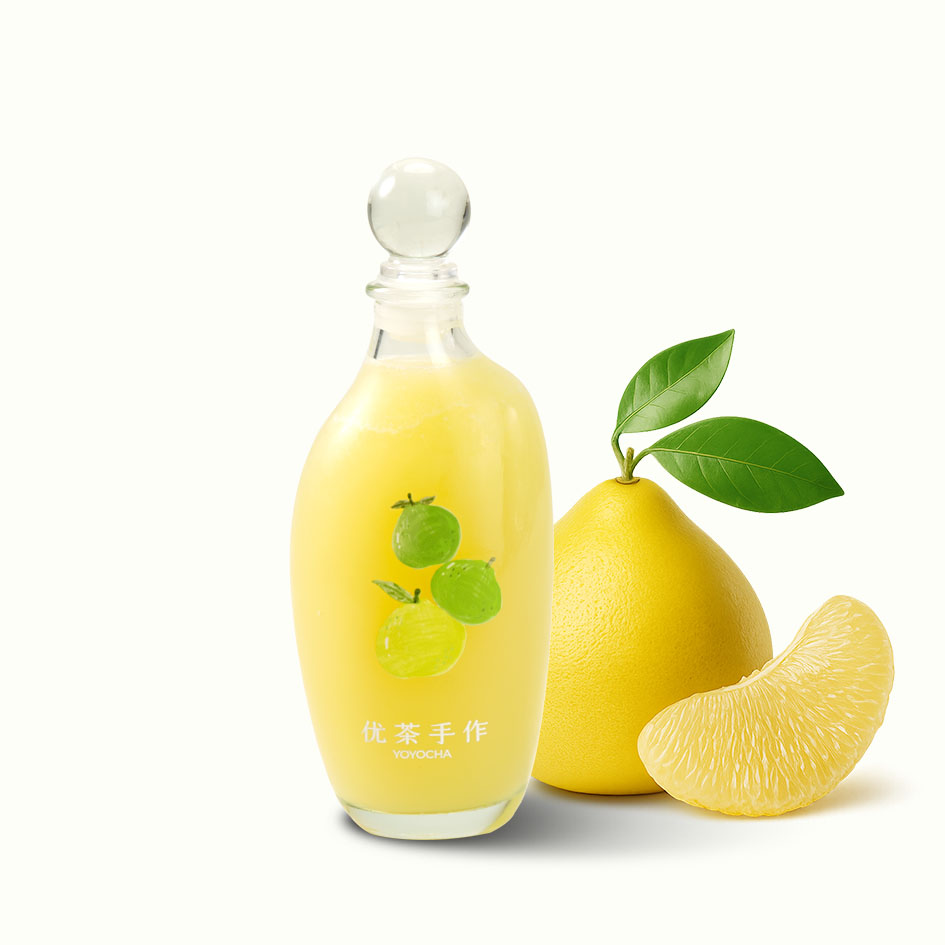 柚子油柑冰茶