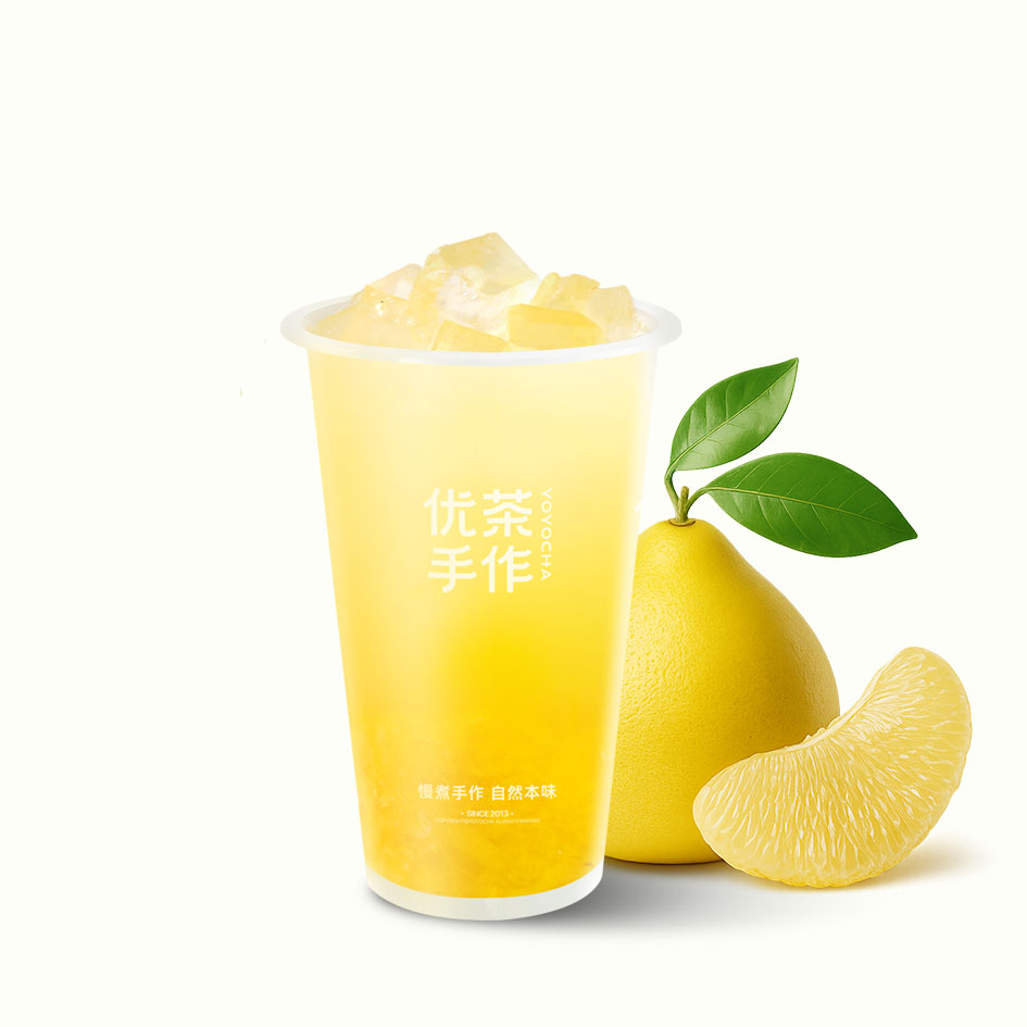 凤梨柚子冰茶