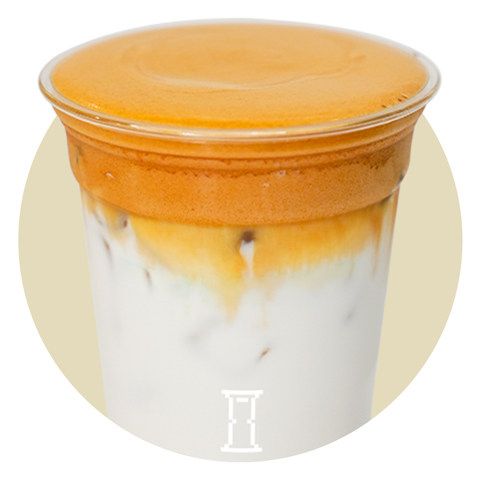 椰香茉莉拿铁
