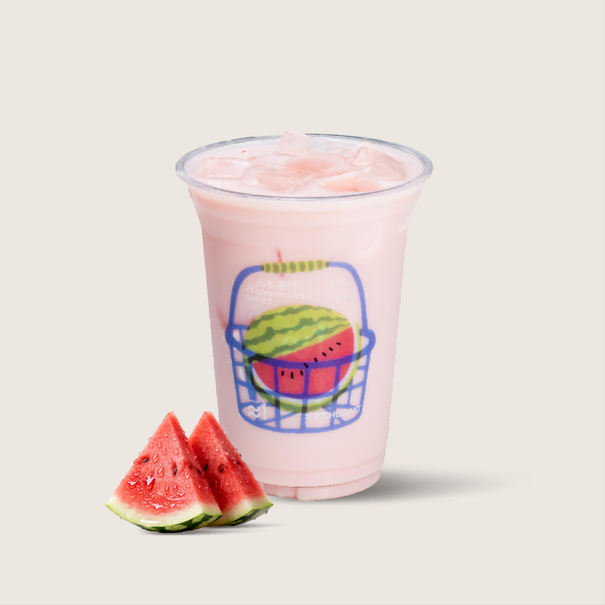 海鹽茉莉西瓜冰奶