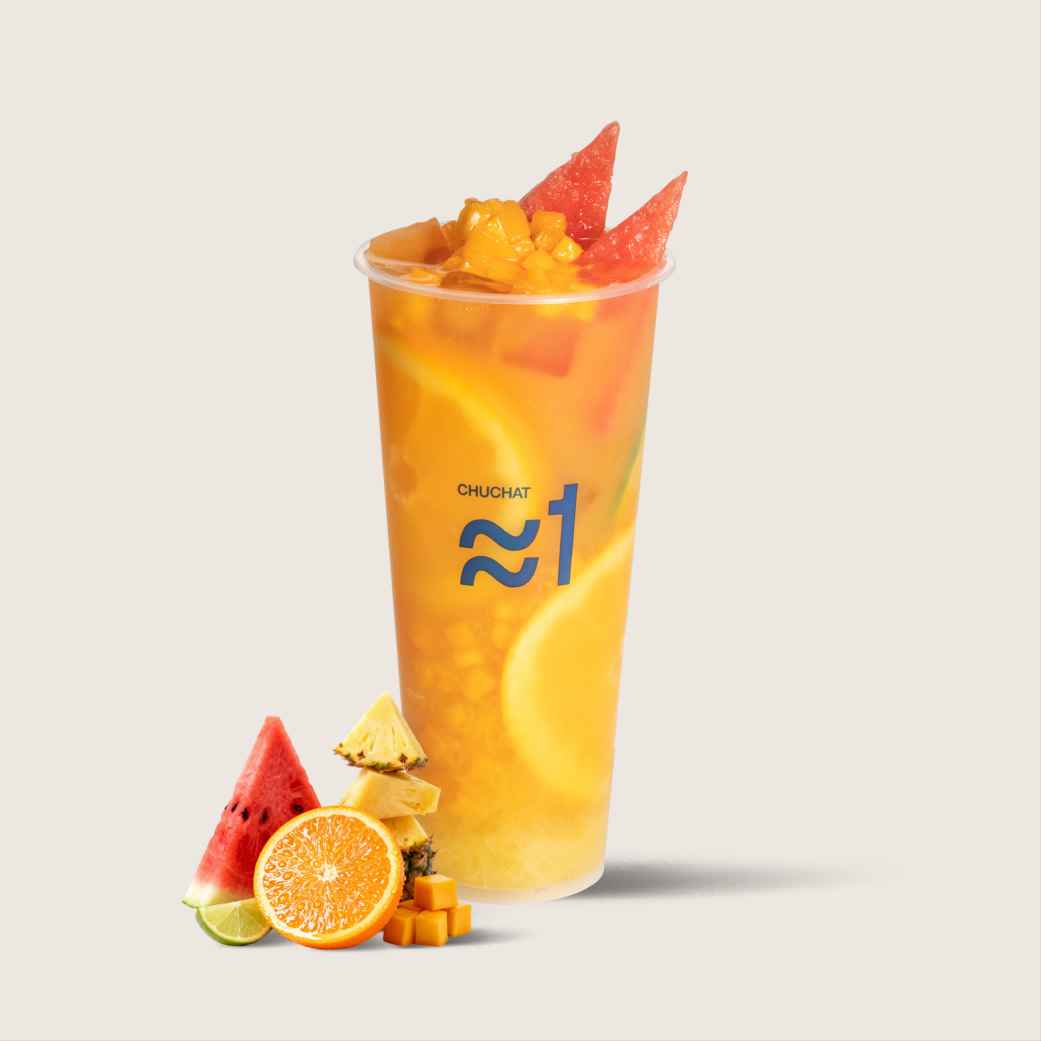 超级水果茶