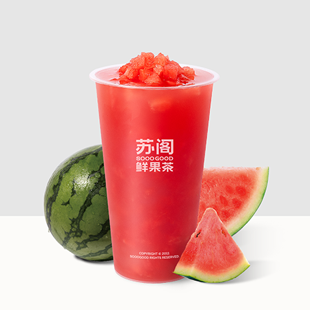爆汁西瓜果肉多