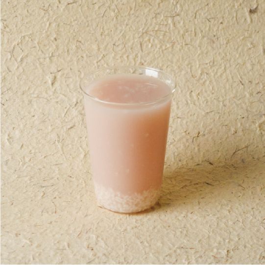 自家酿玫瑰米露