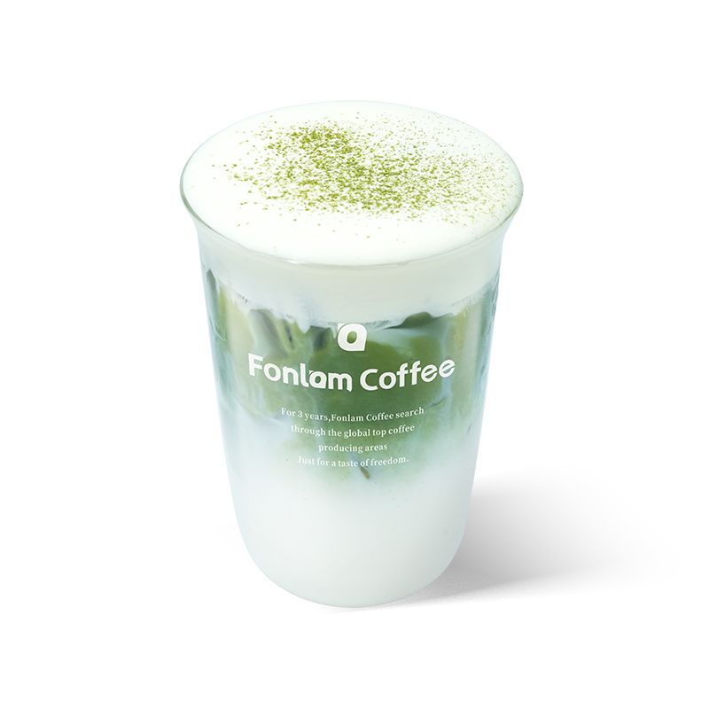 酥乳酪抹茶牛乳茶
