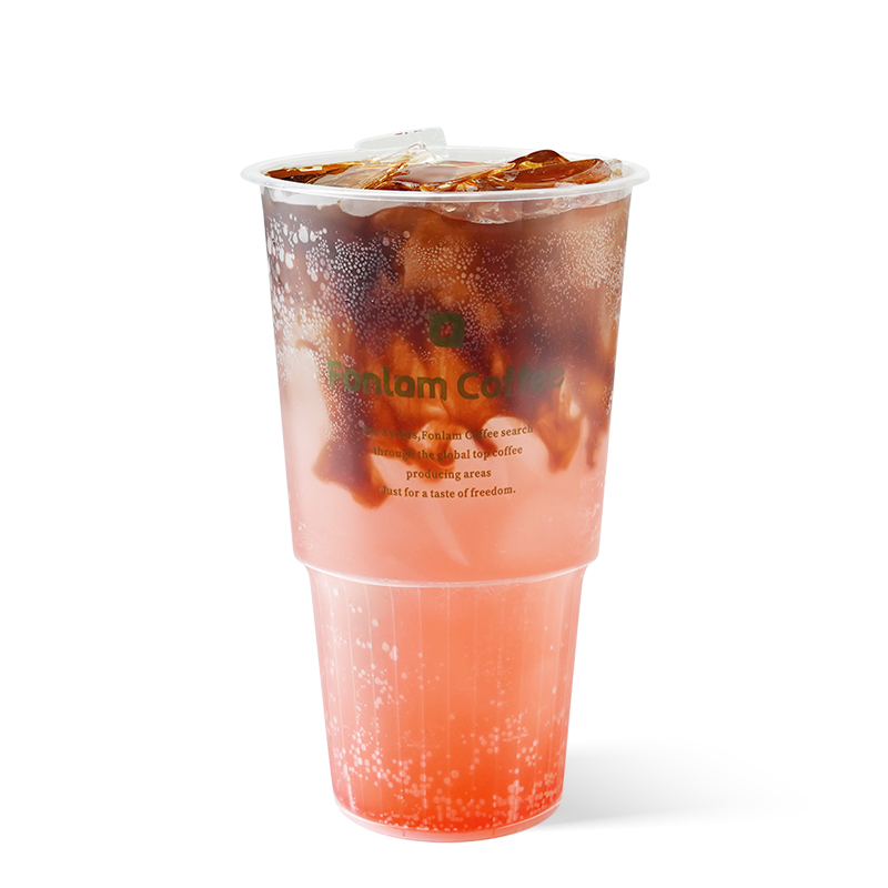 1L“炬杯”桃子气泡美式