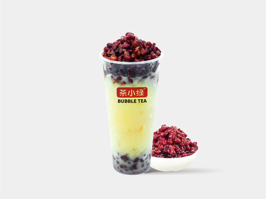 红豆奶茶