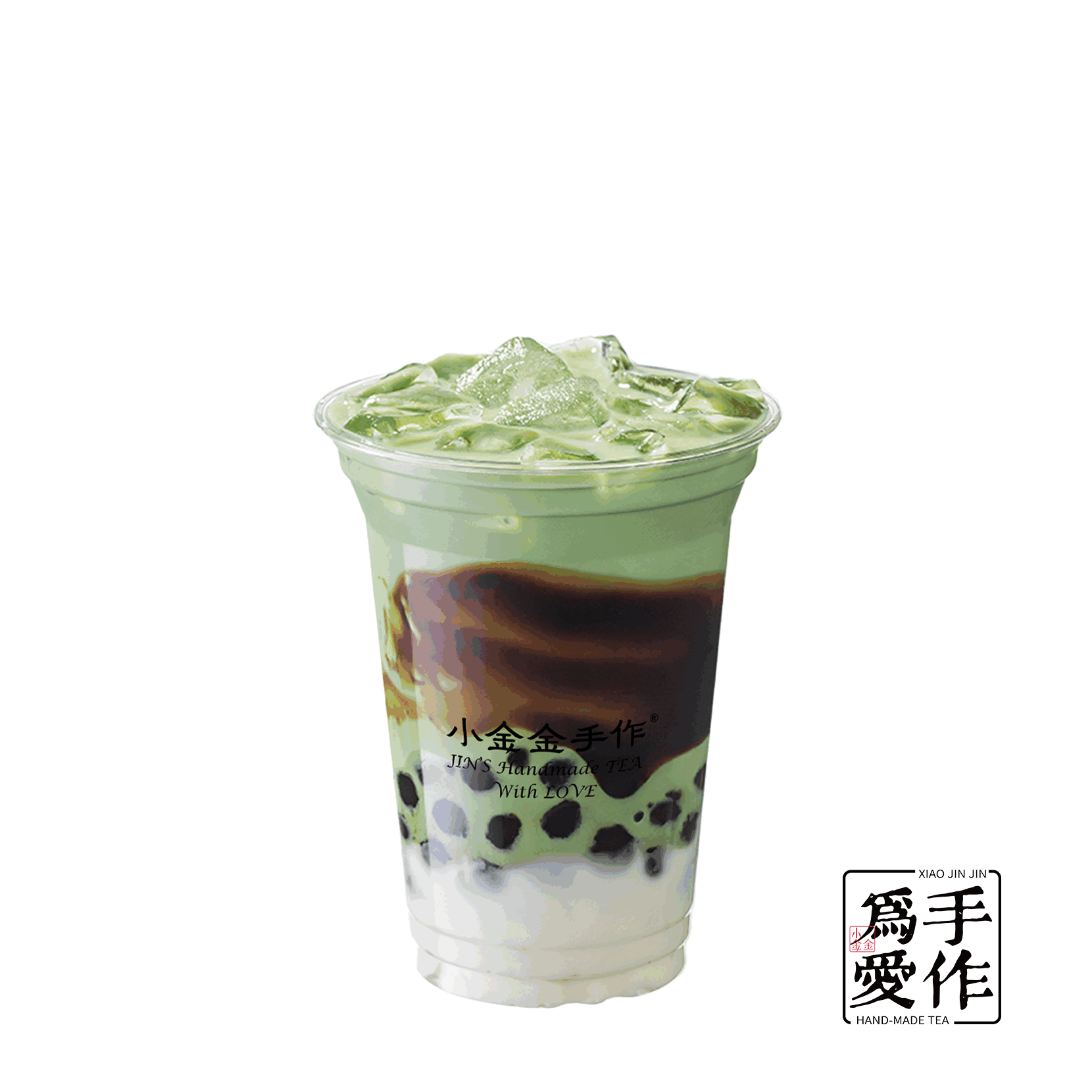 手作·麻薯抹茶牛乳