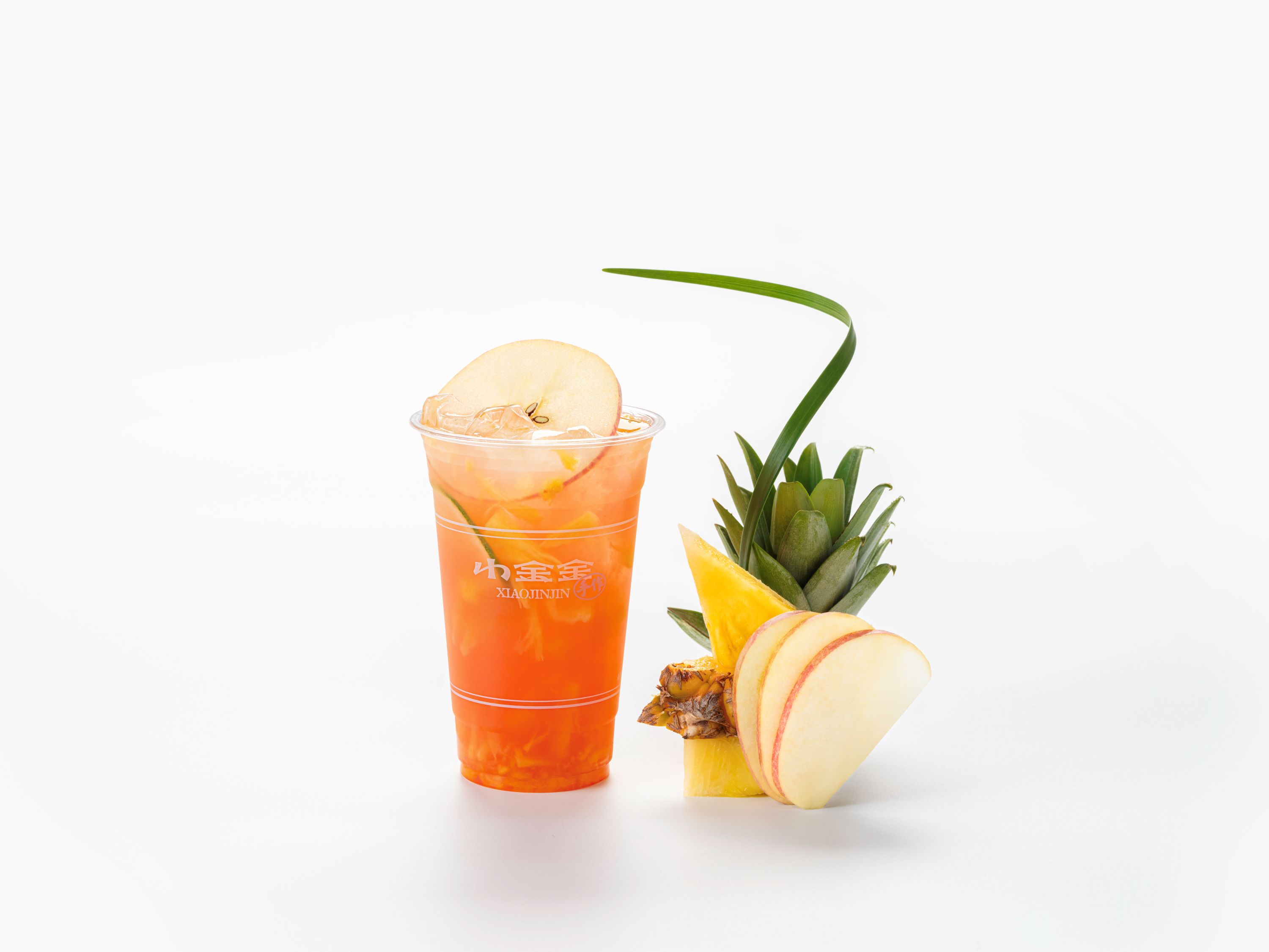 苹果凤梨冰茶