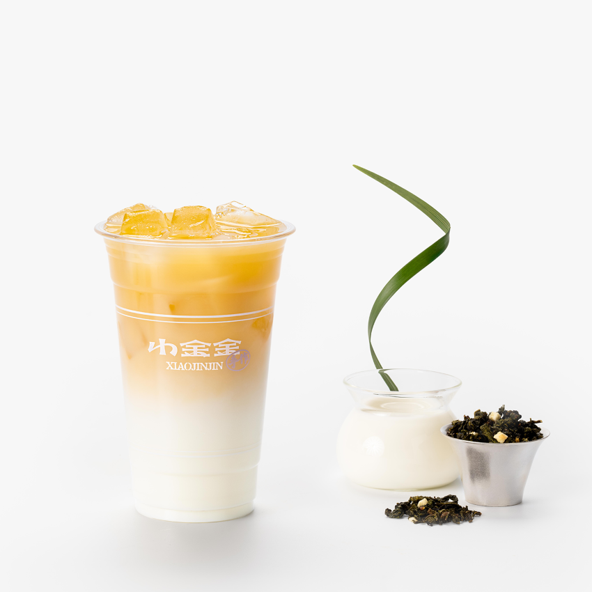 白桃乌龙鲜奶茶
