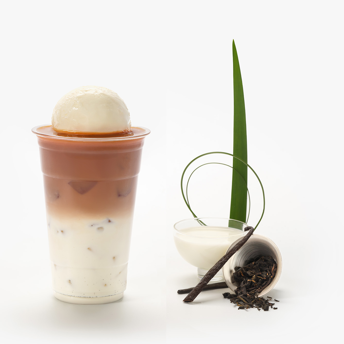 香草籽冰淇淋拿铁