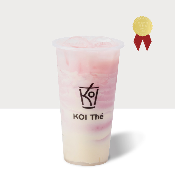 多莓果乳酪奶绿