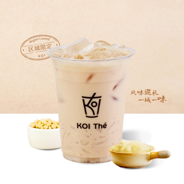 凉虾唯宜坚果豆奶红茶