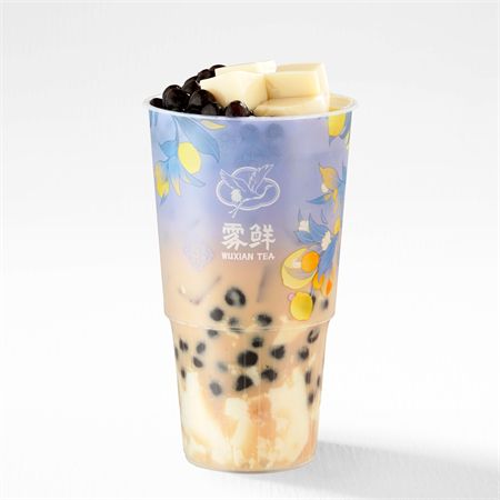 黑糖珍珠豆腐奶茶·霸王杯（配方升级）