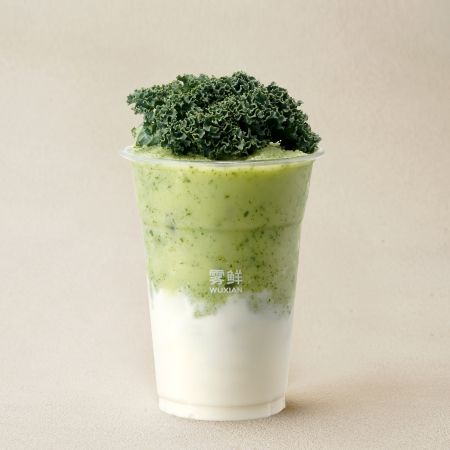 羽衣甘蓝白糯米酸奶