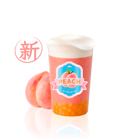 奶油桃桃冰
