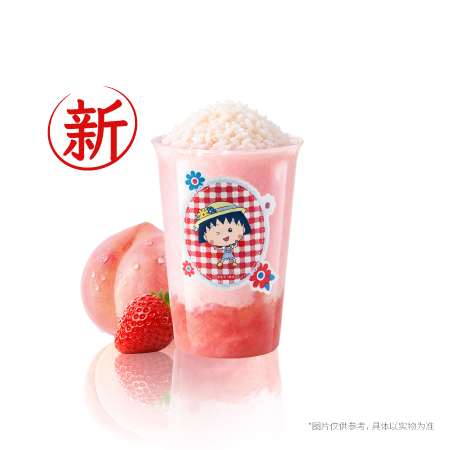 草莓桃·嚼酸奶